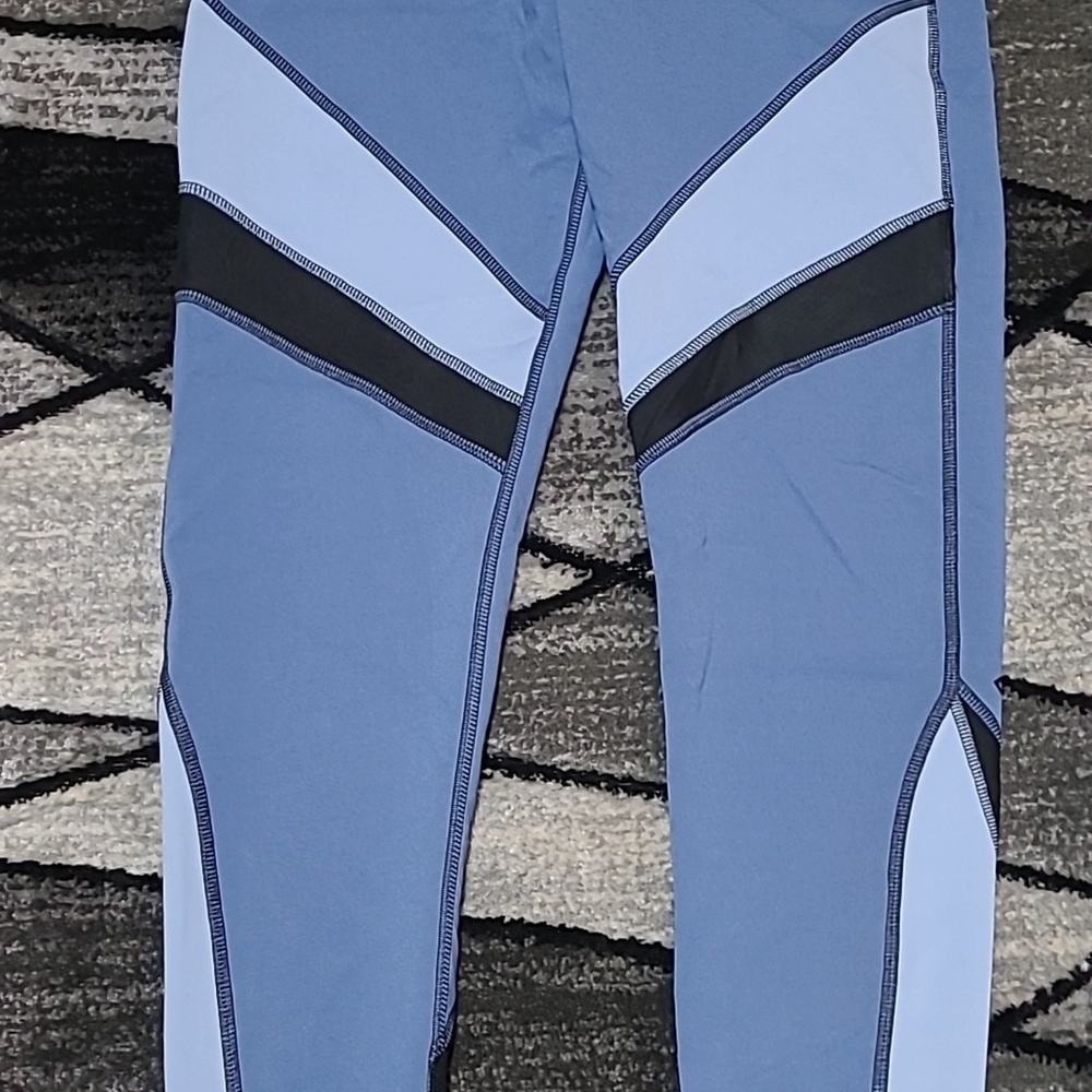 VS PINK 2015 ULTIMATE REVERSIBLE MESH LOGO LEGGINGS - Picture 11 of 15